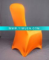 Wholesale orange colour,lycra chair cover,fancy and fantastic,cheap price but high quality