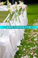 Wholesale white spandex wedding chair cover