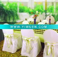 Wholesale white Iycra chair cover