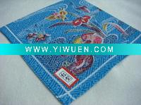 Wholesale 100% cotton ladies handkerchief