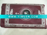 Wholesale Muslim prayer Mat / rug + Qibla finder Compass , Free sample