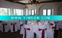 Wholesale wedding chair cover /banquet chair cover /polyester chair cover