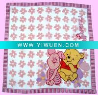 Wholesale Lovely pink 100% cotton supper soft snot-rag