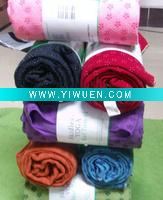Wholesale yoga towel mats with PVC nubs