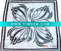 Wholesale digital printed silk chiffon handkerchief
