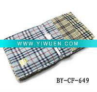 Wholesale woven stripes man handkerhief