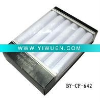 Wholesale woven stripes lady handkerhief with scallop edge