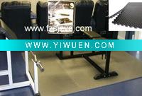 Wholesale Black soft foam floor pad, protective eva foam floor pad for fitness equipment