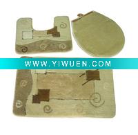 Wholesale 3pcs bath mat set