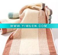 Wholesale 100% cotton yarn dyed bath towel