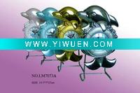 Wholesale Dolphin desk clock with iron stand 7073A