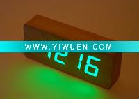 Wholesale led wooden desk clock