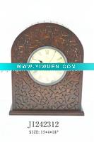 Wholesale 2011 New item# 100% solid wood clock arts