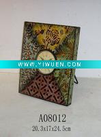 Wholesale Patchwork Metal Table Clock