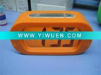 Wholesale LCD big square silicone desk clock