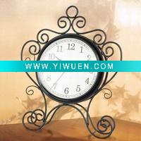 Wholesale desk metal clock