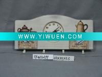 Wholesale Wooden handicraft frame with 4 hooks59-XH50399)