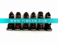 Wholesale polyresin Canada style tiki souvenir