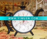 Wholesale New style metal clock, F1028