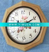 Wholesale fashion polyaon wood clocks