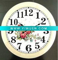 Wholesale Chinese style round wooden clocks