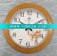 Wholesale New design fashion wood clock