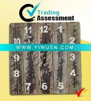Wholesale vintage wooden clock