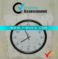 Wholesale shabby and chic wooden clock