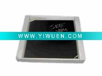 Wholesale wooden clock with blackboard