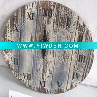 Wholesale antique wooden clock with blackboard