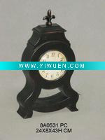 Wholesale wooden antique table clock