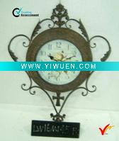 Wholesale Beautiful metal quartz clock