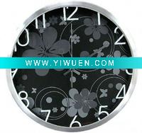 Wholesale fashion round stainless steel clock for promotional (IH-6621S)