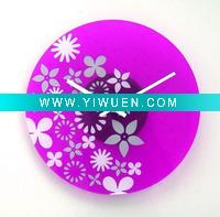 Wholesale acrylic clock designed as a gift