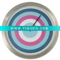 Wholesale modern aluminium clock for promotional (IH-6621V)
