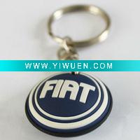 Wholesale Nice Shape Custom Eco-friendly Silicon car logo key ring
