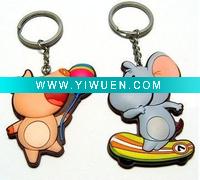 Wholesale 2011 Soft PVC Promotional Keychain
