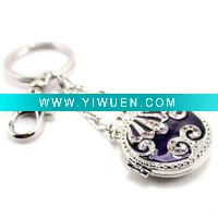 Wholesale beauty crystal metal keyring