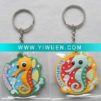 Wholesale 3D cartoon soft PVC keychain YX-2704