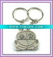 Wholesale Romantic Lover Keychain;Metal Keychain