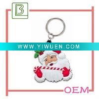 Wholesale Christmas metal keyring