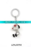 Wholesale fashional enamel dog key ornament