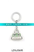 Wholesale promotional enamel charm key ring