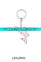 Wholesale soft enamel gift shark key chain