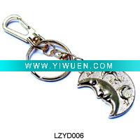 Wholesale promotioanl moon metal key buckle