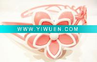 Wholesale 2011 Fashion flower Plastic Hairband