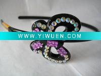 Wholesale 2011 New Plastic butterfly hairband accessory