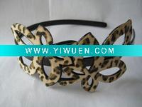 Wholesale 2011 New Plastic Flannelette ladies headbands