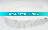 Wholesale 2011 fashion Wide Print Plastic Hairband