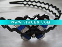 Wholesale 2011 New fashion plastic head hoop